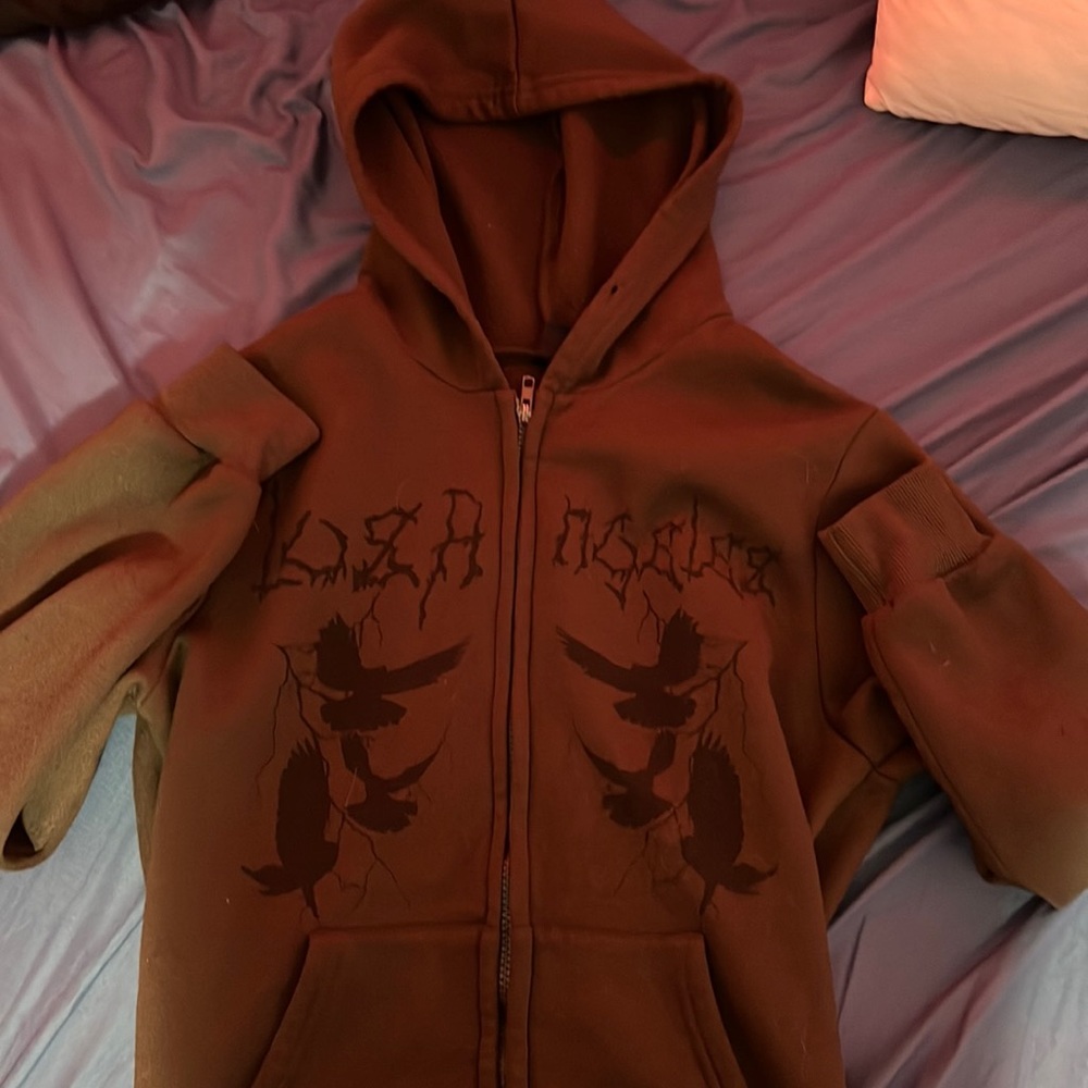 Dope ass brown hoodie that don’t fit me no more